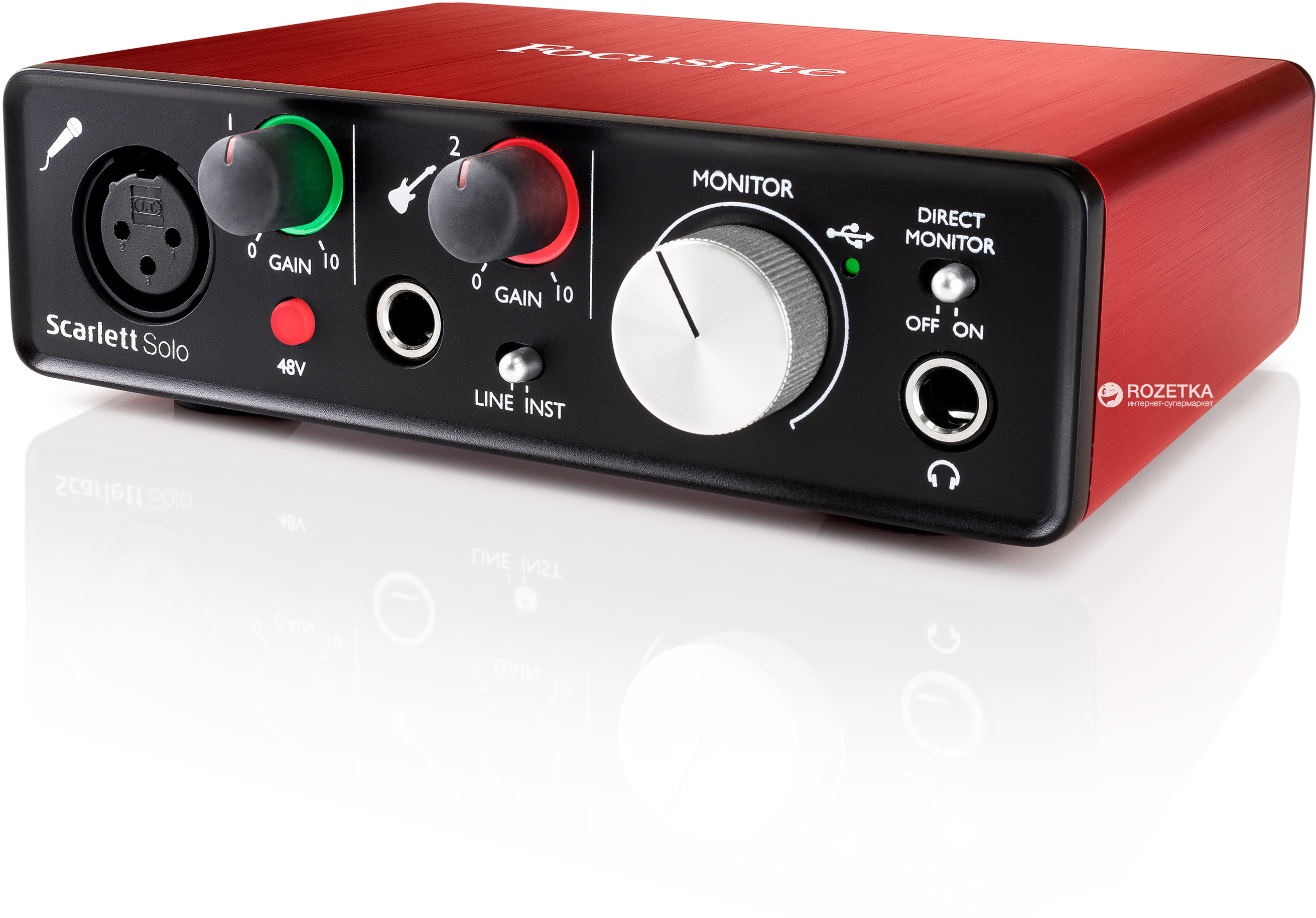 Интерфейс FOCUSRITE SCARLETT 2i2 - купить в Одессе, Киеве